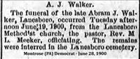 Walker, Abram J